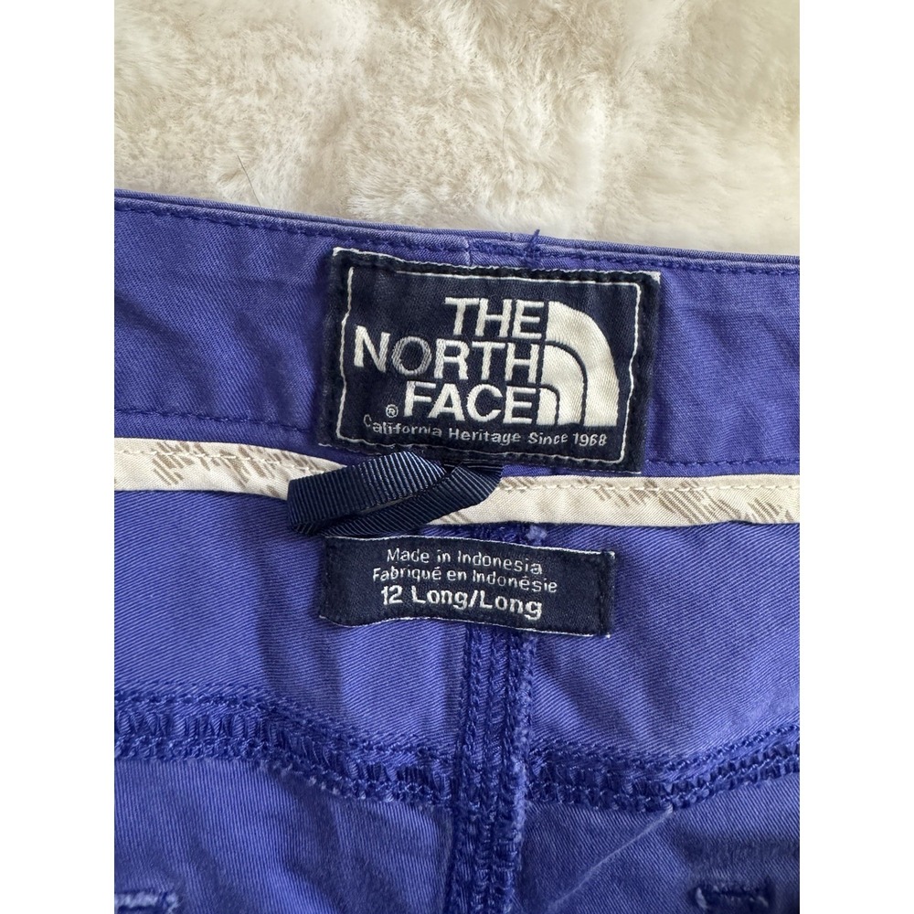 The North Face Purple Cargo Hiking Shorts Size‎ 12 Long Outdoors - Picture 11 of 13